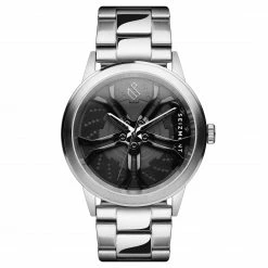 Seizmont Monza | Montre Racing en métal argenté, série limitée