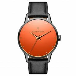 Seizmont Onknown | Montre en acier inoxydable à verre rouge
