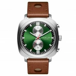 Fawler Callao | Montre Coussin Verte