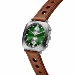 Fawler Callao | Montre Coussin Verte -MONTRES Soldes 1 2kal