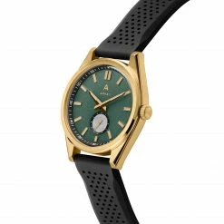 Arkai Mond | Montre Meteorite en acier inoxydable couleur vert et or -MONTRES Soldes 1 2mond