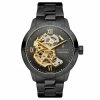 Seizmont Dante II | Montre Squelette noire à mouvement couleur or -MONTRES Soldes 11 1edafaf1ad4f85a4d4a854eef0fbc6aab 1