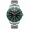 Fawler Makalu | Montre de plongée en titane brossé avec lunette verte -MONTRES Soldes 2 1.a818a99ebdbe536667ab086717e0b893