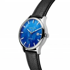 Fawler Timon | Montre automatique à cadran en nacre bleue -MONTRES Soldes 2 2.39db5ef5079743b59956745dc082a25f