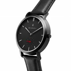 Seizmont Montre minimaliste Aether Isaac noire et rouge -MONTRES Soldes 2 2finaln