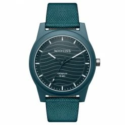 Waykins Recapture | Montre bleue en matériaux recyclés