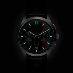 Fawler Monterey | Montre de course bleue et rouge -MONTRES Soldes 3 1lumcrvena