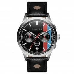 Fawler Monterey | Montre de course bleue et rouge