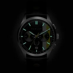 Fawler Monterey | Montre de course jaune et noire -MONTRES Soldes 4 1lumzuta