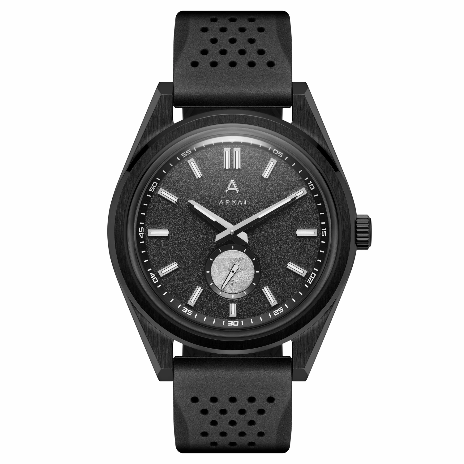 Arkai Mond | Montre Meteorite en acier inoxydable noir 3 Arkai Mond | Montre Meteorite en acier inoxydable noir