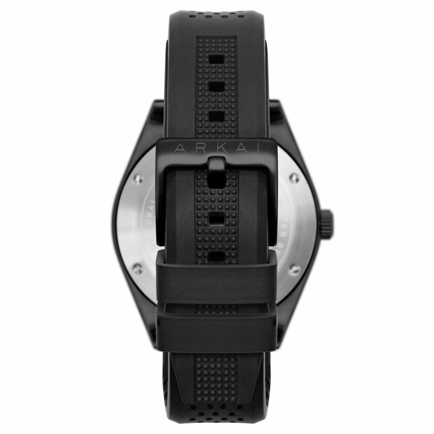 Arkai Mond | Montre Meteorite en acier inoxydable noir 7 Arkai Mond | Montre Meteorite en acier inoxydable noir – Image 5