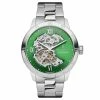 Seizmont Dante II | Montre squelette argentée à cadran vert -MONTRES Soldes 7 1.bc8c9025b17c70f97beeca7ac219c0c2