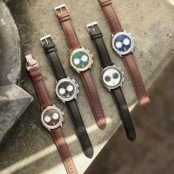 Fawler Cicero | Montre chronographe vintage blanche -MONTRES Soldes allciceros1548dkajika41