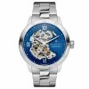 Seizmont Dante II | Montre squelette argentée à cadran bleu -MONTRES Soldes dant0b78c8dce40936907cb3b0a01c8f612c