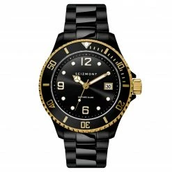 Seizmont Montre en acier inoxydable Drew Tide