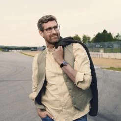 Fawler Monterey | Montre de course orange et bleue -MONTRES Soldes fwmr rel watch 1x1 25312 3