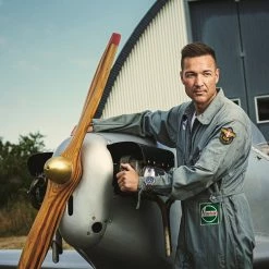 Fawler Apollo | Montre Aviateur en acier inoxydable bleu et argenté -MONTRES Soldes jwm apollo drop38 frank christensen 26127 1x1 27