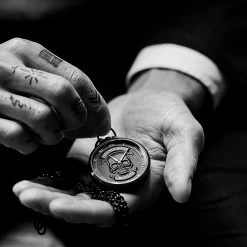 Lucleon Memento Mori | Montre de poche à tête de mort -MONTRES Soldes jwm mmcc colection memento mori bj rn valentin 24851 1x1 3