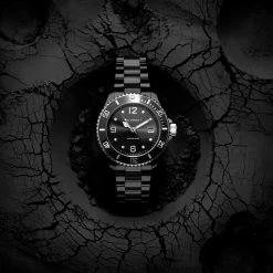 Seizmont Montre en acier inoxydable Damon Tide -MONTRES Soldes new watch images winter newsletters14446 2 3 22373