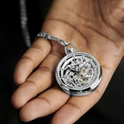 Seizmont Montre de poche squelette mécanique Sigismund Agito -MONTRES Soldes rel 22385 1x1 1 nathan