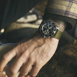 Fawler Ryka | Montre militaire de plongée noire et jaune -MONTRES Soldes rel frcl 1x1 folkenorgaard 25038 7 1 2