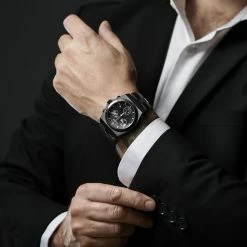 Lucleon Montre chronographe Lavon Ray en acier inoxydable -MONTRES Soldes rel ig lucleon chronograph watch 21840 1 sq