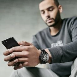 Seizmont Dante II | Montre squelette noire à mécanisme argenté -MONTRES Soldes rel szdii 1x1 24808 1