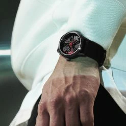 Seizmont Monza | Montre Racing rouge et noire -MONTRES Soldes rst drop 13 sz monza watch extrastrap blackred michael 24989 1x1 3 2