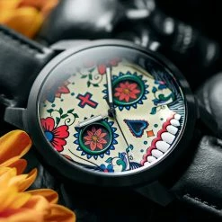 Lucleon Todos | Montre multicolore Le jour des morts -MONTRES Soldes rst todos dyoffthe dead 26214 1x1 1
