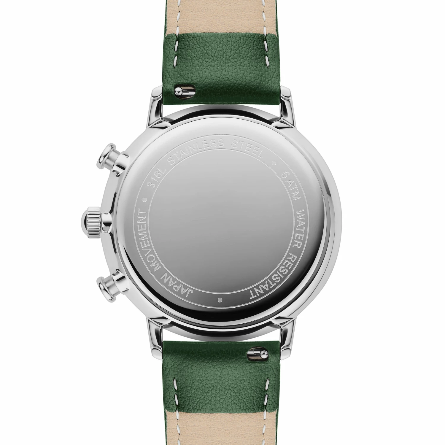 Sidegren Solis | Montre chronographe verte à énergie solaire 8 Sidegren Solis | Montre chronographe verte à énergie solaire – Image 6