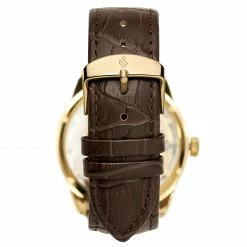 Seizmont Montre squelette automatique Steele Motus -MONTRES Soldes steele motus gold gold brown 2