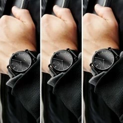 Seizmont Montre minimaliste Aether Isaac noire et rouge -MONTRES Soldes untitled design 3 aether 3